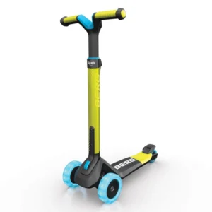 BERG NEXO Kinderroller 3-Rad klappbar LED lime