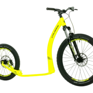 Crussis One Cross 6.2-1 Tretroller Schwalbe-Reifen hydraulische Bremse gelb