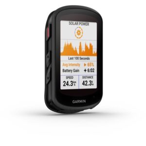 Garmin Edge 840 Solar GPS Fahrradcomputer schwarz 2,6 Zoll Touchdisplay Solarladung 32GB