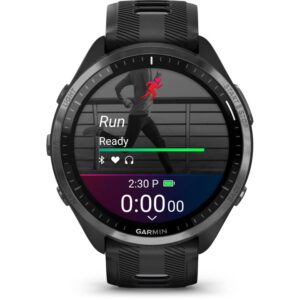 Garmin Forerunner 965 GPS Lauf- und Triathlonuhr schwarz 1,4 Zoll AMOLED Titan Karten