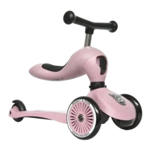 Scoot and Ride Highwaykick 1 2-in-1 Kinderroller Lauflern-Sitz wildberry